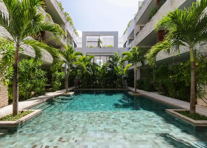 Spacious Tulum Condo For 10 Great Amenities